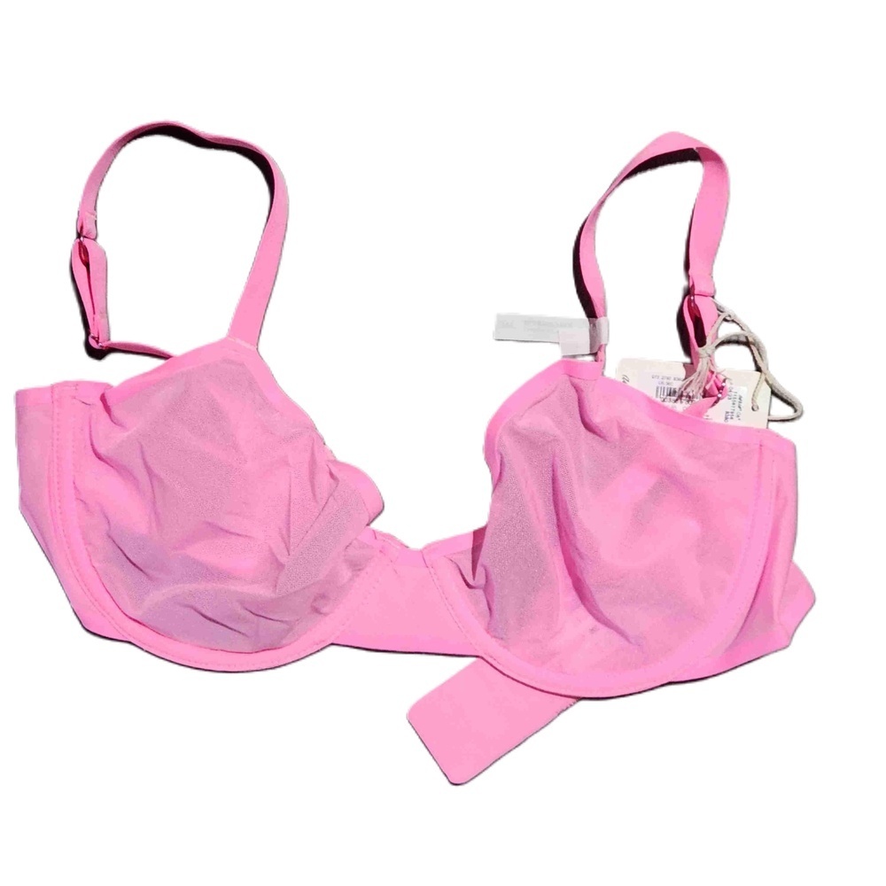 Aerie Pink Balconette Bra 32B Adjustable Underwire